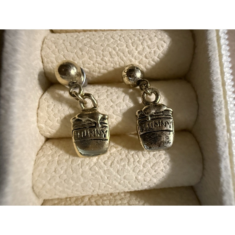 Disney Earrings Winnie the Pooh Hunny Pots Vintage Disney Merchandise
